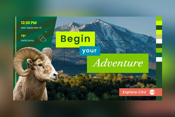 Colorado State University Interactive Digital Signage by Visix, Inc.