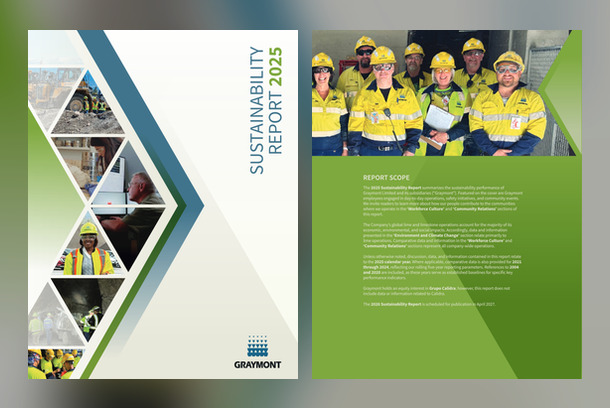 Graymont Sustainability Report 2025 by MOSAIC