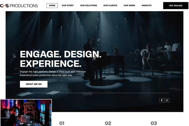 CNS Website by LSCC