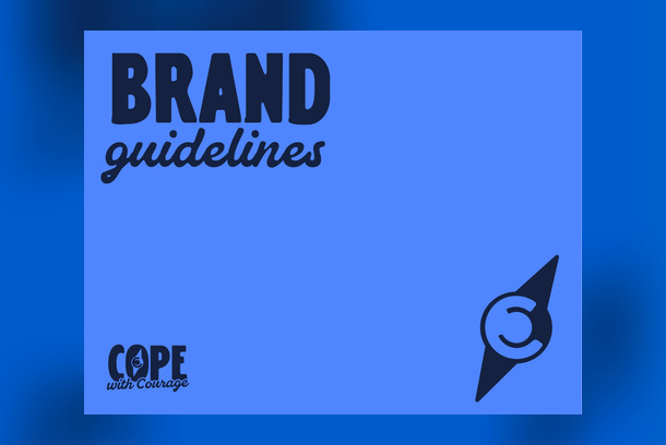 Cope with Courage Brand Identity by LSCC