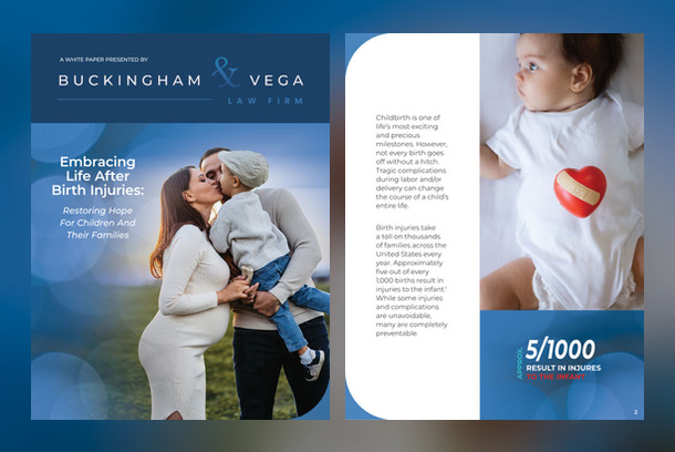 Embracing Life After Birth Injuries - Buckingham Vega - White Paper by Internet Brands - Super Lawyers