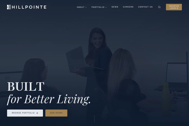 Hillpointe Corporate Website by Hillpointe