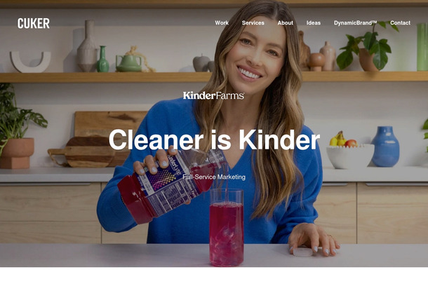 KinderFarms - Cleaner is Kinder by Cuker Agency
