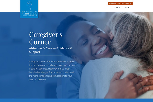 Alzheimer's Caregiver's Corner by Fisher Center for Alzheimer's Research Foundation