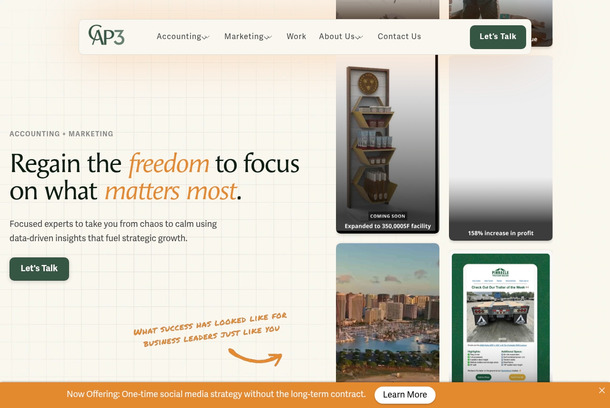 CAP3 Website by CAP3 | Proclaim