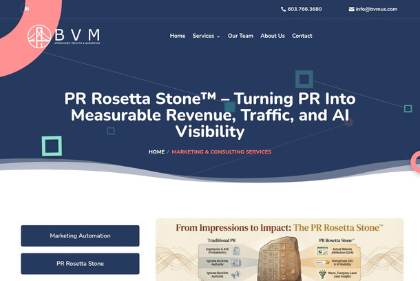 PR Rosetta Stone by BridgeView Marketing