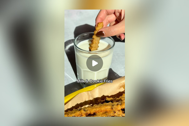 Crisco Milk & Cookie Fries by Blue Bear Creative
