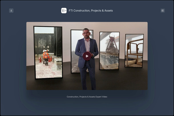 FTI Consulting: Construction, Projects & Assets by Dog and Pony Studios