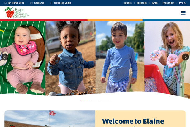 Elaine Rosi Academy by VIVIDSITES Digital Marketing & Development