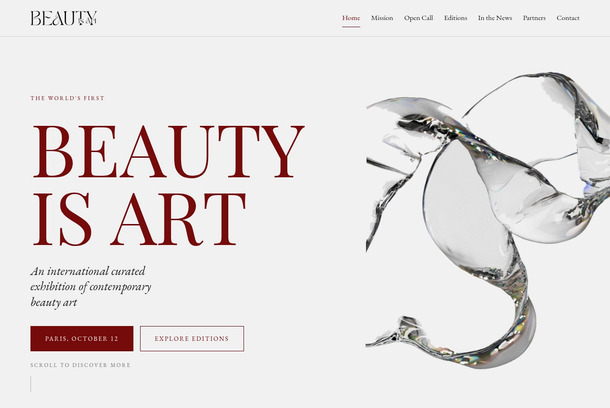 Beauty is Art - International Contemporary Beauty Art Exhibition by Maryland Group LLC