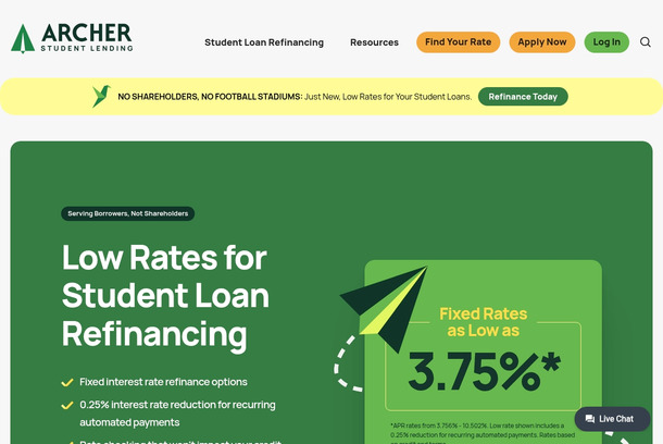 Archer Student Lending by Cyberwoven