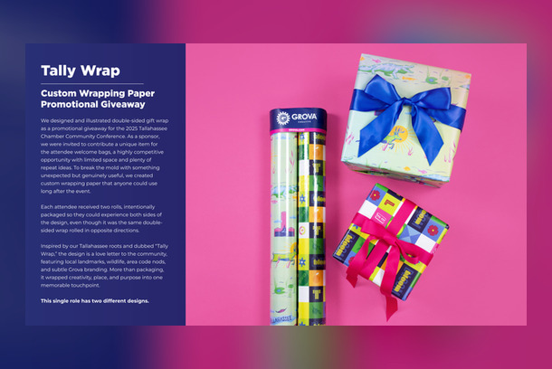 Tally Wrap by Grova Creative