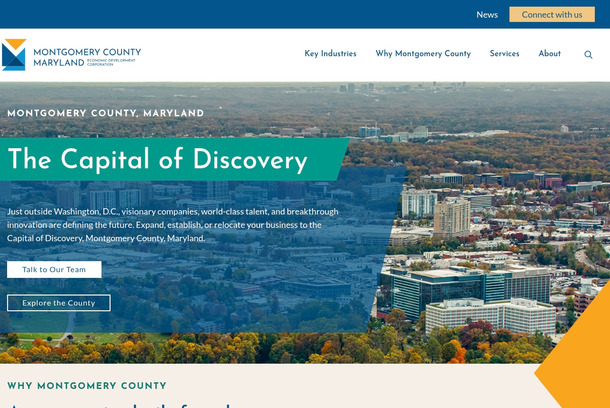 Montgomery County Economic Development Corporation by Stacy Kleber Design