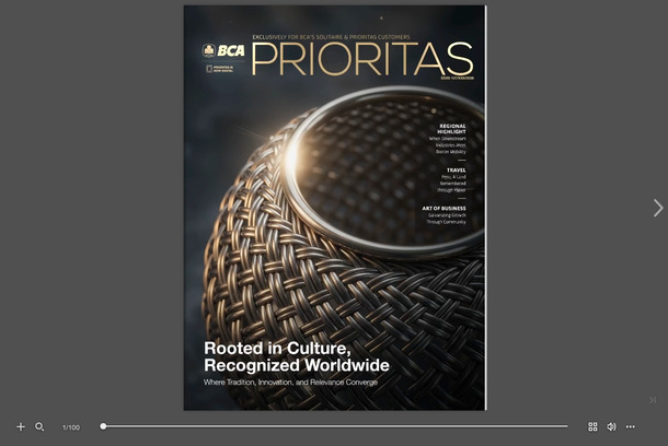 BCA Solitaire & Prioritas Magazine: Volume 107 by Exquisite Media