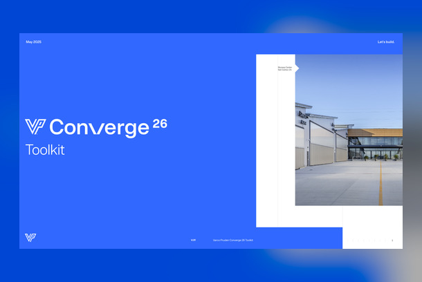 VP Converge26 Event Branding by Bluescope Buildings North America