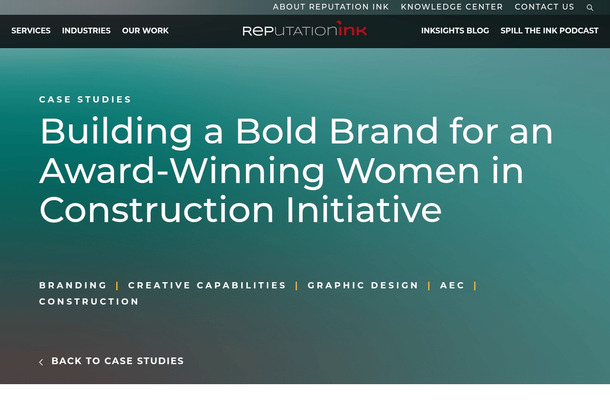 SWiC: Building a Bold Brand for an Award-Winning Women in Construction Initiative by Reputation Ink