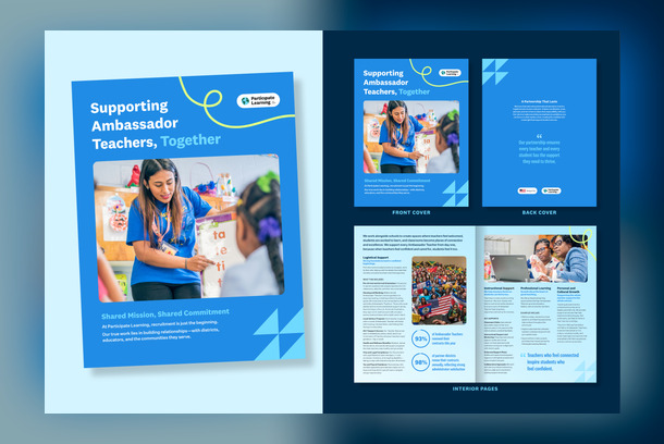 Supporting Ambassador Teachers, Together Brochure by Participate Learning