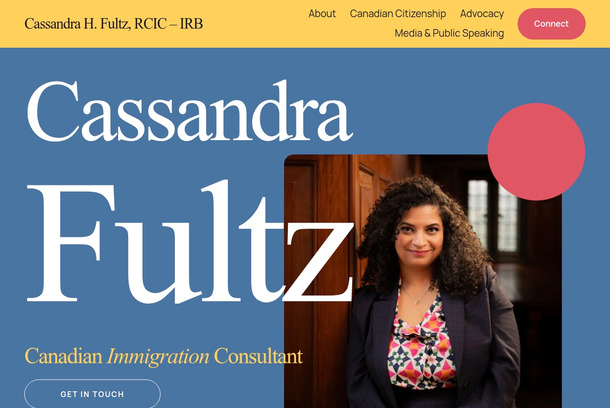 Cassandra Fultz - Canadian Immigration Consultant by Sore Thumb Inc
