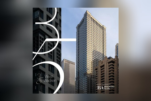 35 W. Wacker | Property Branding Collateral by Bradford Allen