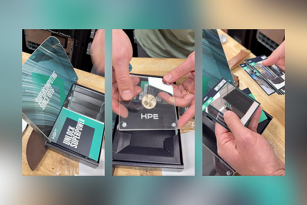 HPE Cray Commemorative Coin Kit by MarketReach, Inc.