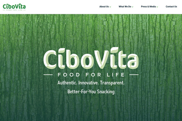 Cibo Vita Corporate Website by Cibo Vita
