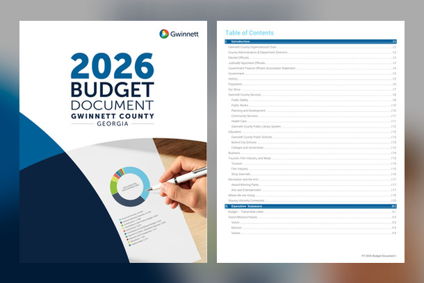 Gwinnett County Budget Document 2026 by Gwinnett County Government