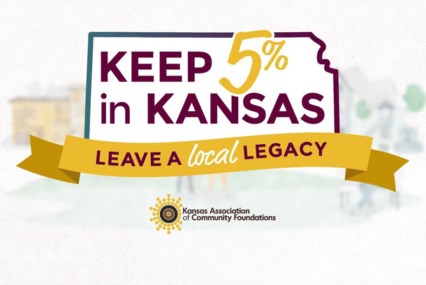 Keep 5% in Kansas by New Boston Creative Group, LLC