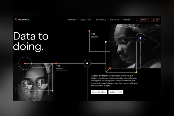 Medecision Rebrand - Website by Agenda
