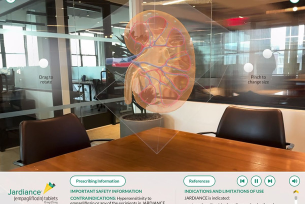 JARDIANCE SGLT2i MOA Augmented Reality Presentation by Confideo