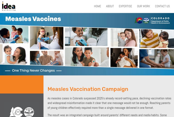 Measles Vaccination Campaign by The Idea Marketing