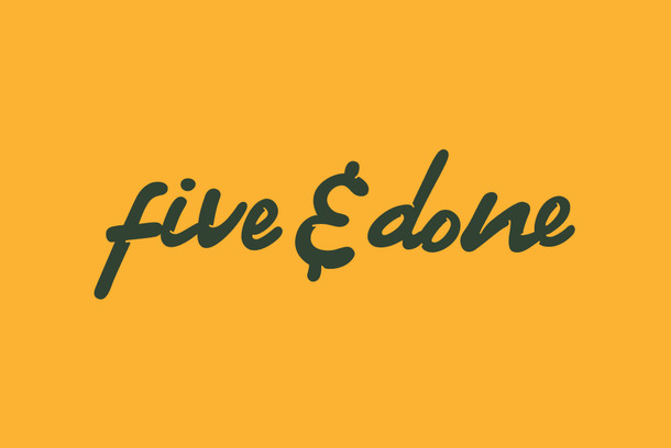 Five & Done Website by Five & Done