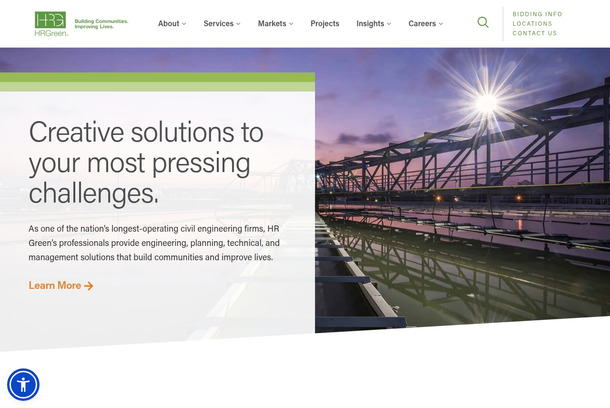 HR Green Website by Seventh Scout