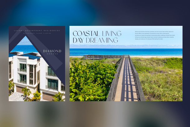 Diamond Shores Brochure by Peak Seven Advertising