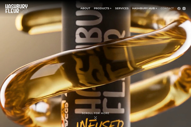 Hashbury Fleur Website by Pulse Creative